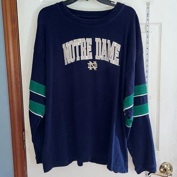 Pro edge-2XL-navy blue& gold-crewneck,long sleeve, striped,Rib detail sweatshirt - Picture 1 of 10